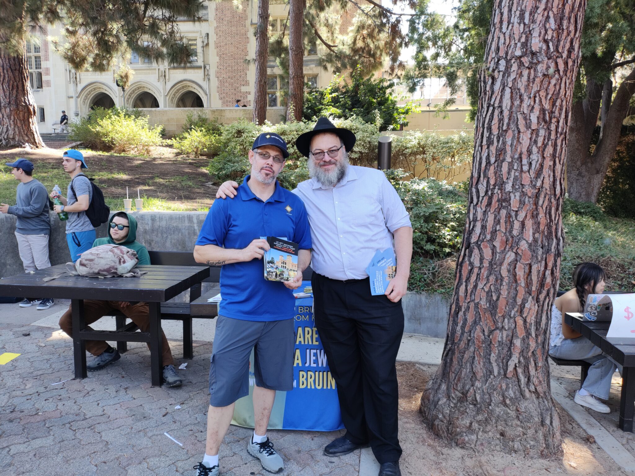 Canvassers respond to antiSemitic demonstrations at UCLA Freedom